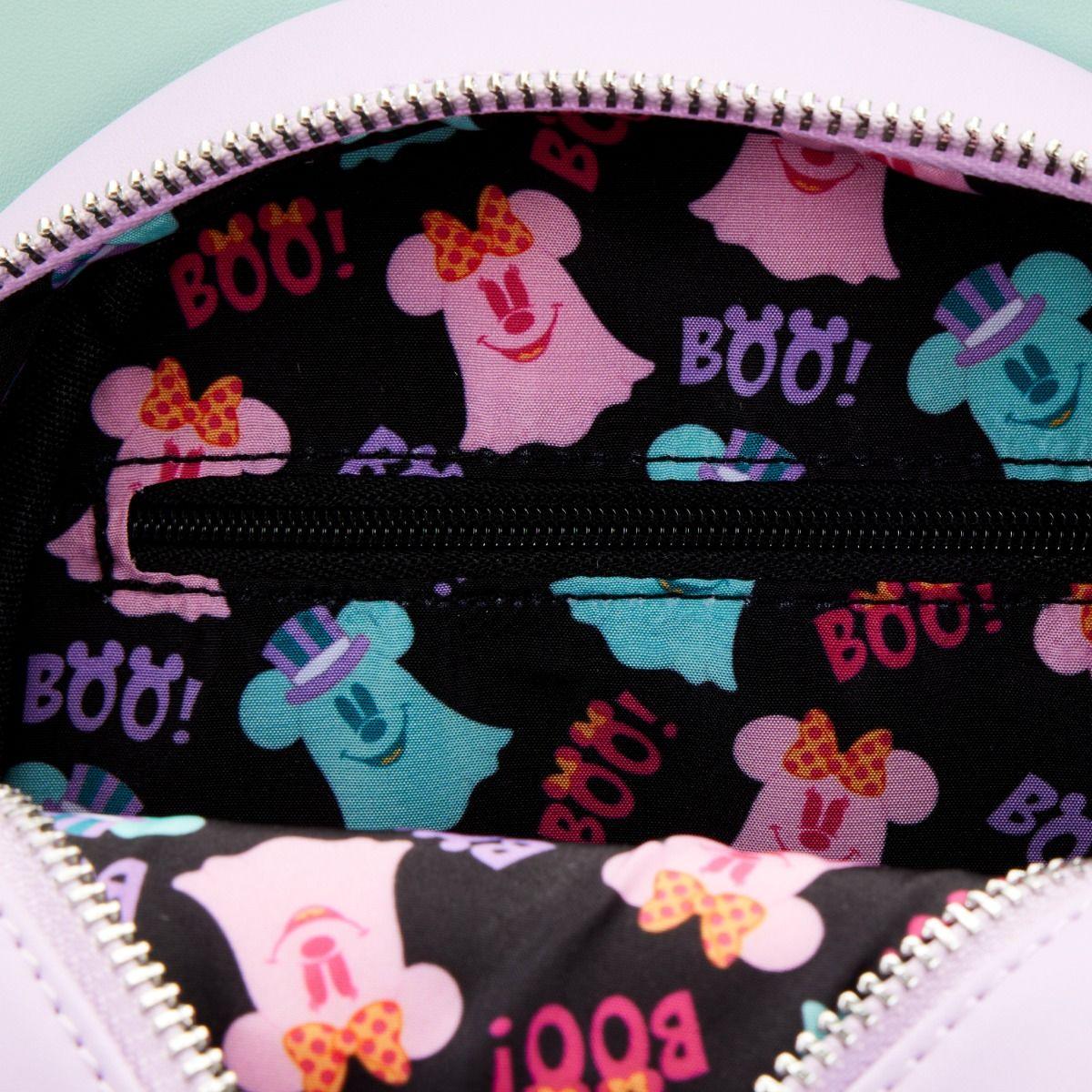 LOUWDTB2641 Disney - Mickey & Minnie Pastel Ghost Glow Crossbody - Loungefly - Titan Pop Culture