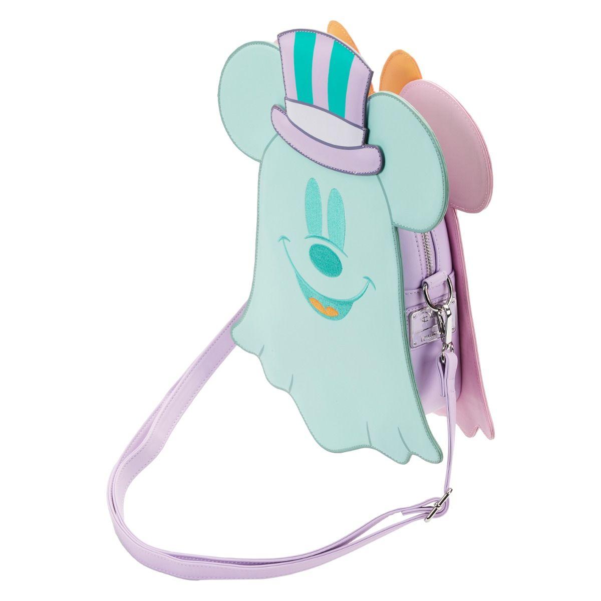 LOUWDTB2641 Disney - Mickey & Minnie Pastel Ghost Glow Crossbody - Loungefly - Titan Pop Culture