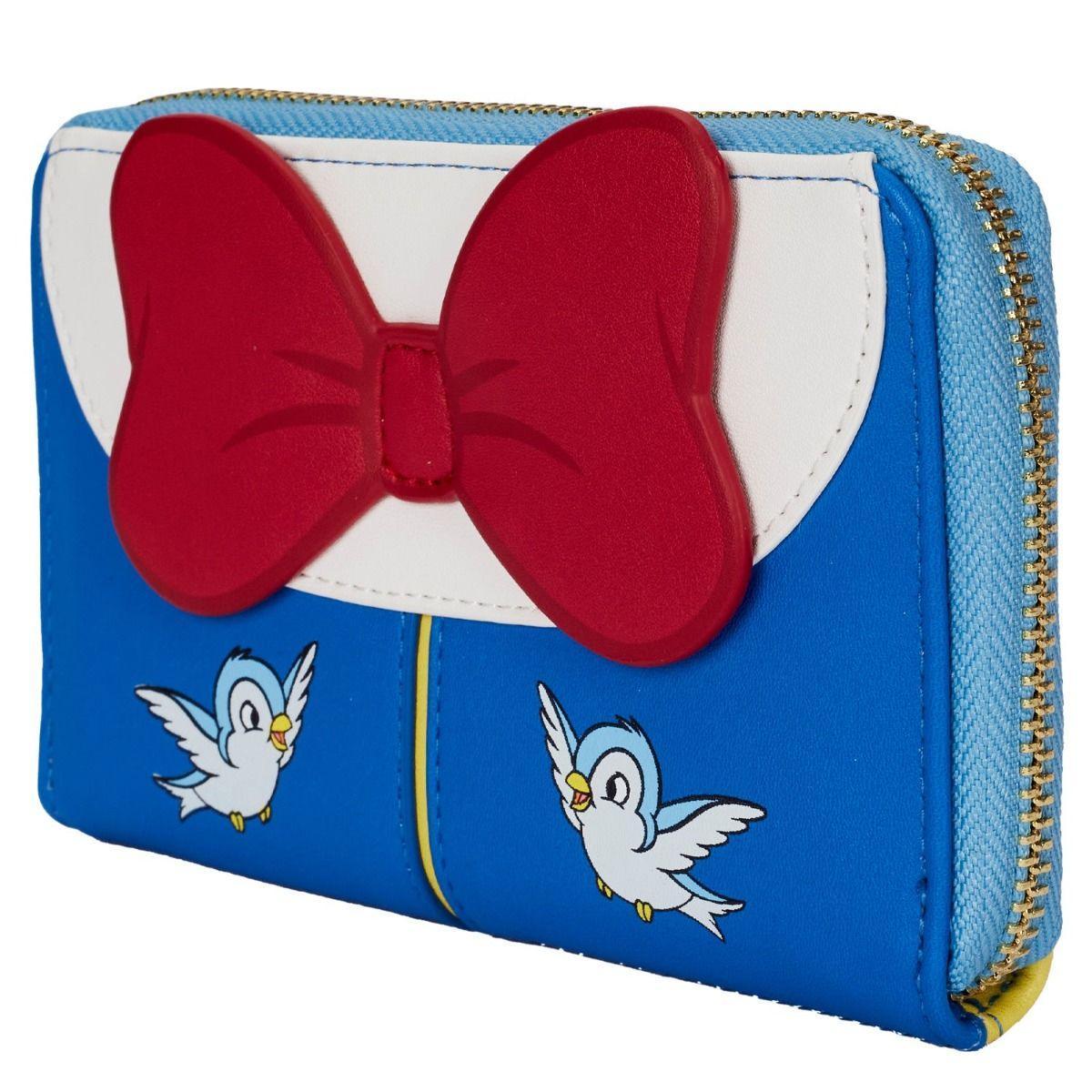 LOUWDWA1954 Snow White and the Seven Dwarfs - Bow Zip Purse - Loungefly - Titan Pop Culture