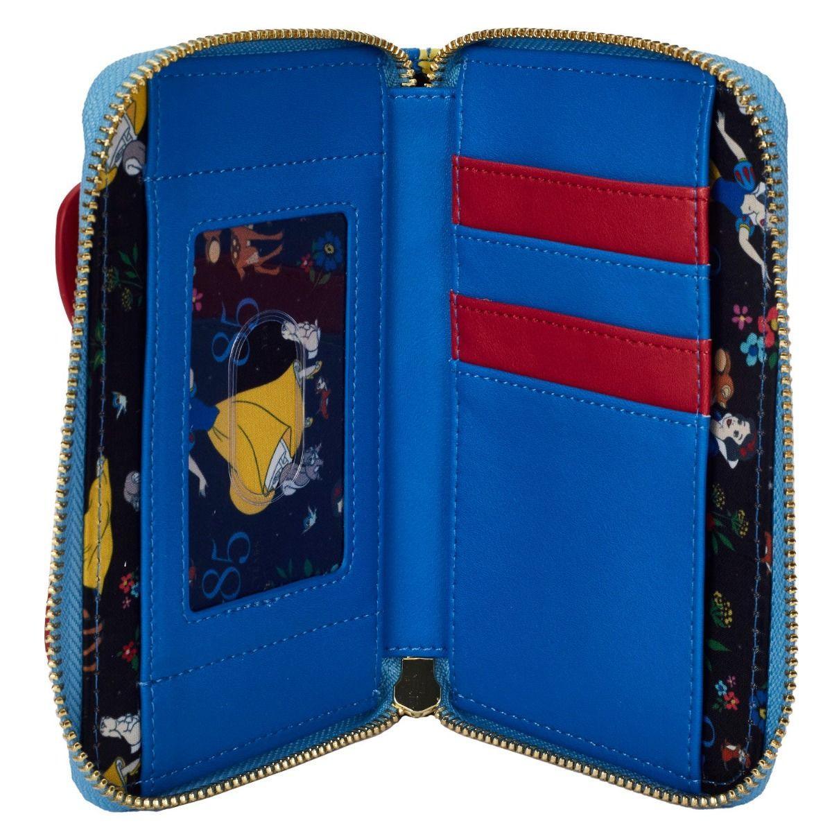 LOUWDWA1954 Snow White and the Seven Dwarfs - Bow Zip Purse - Loungefly - Titan Pop Culture