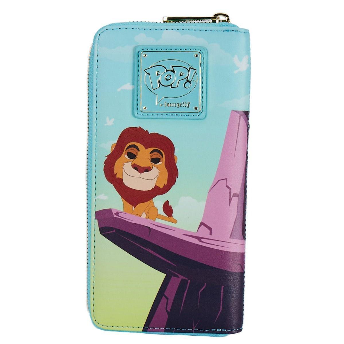 LOUWDWA1960 Lion King - Pride Rock Zip Purse - Loungefly - Titan Pop Culture