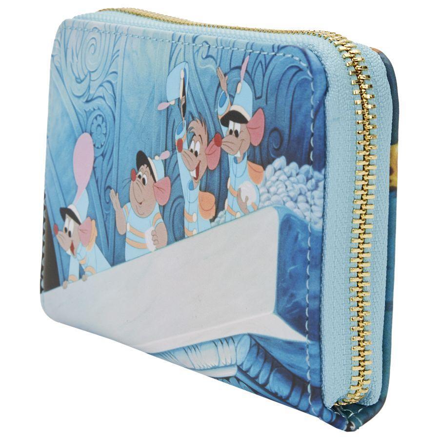 LOUWDWA2095 Cinderella (1950) - Scenes Zip Purse - Loungefly - Titan Pop Culture