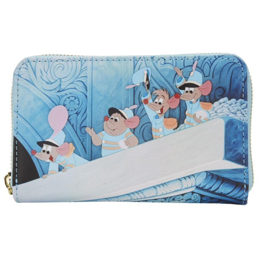 LOUWDWA2095 Cinderella (1950) - Scenes Zip Purse - Loungefly - Titan Pop Culture