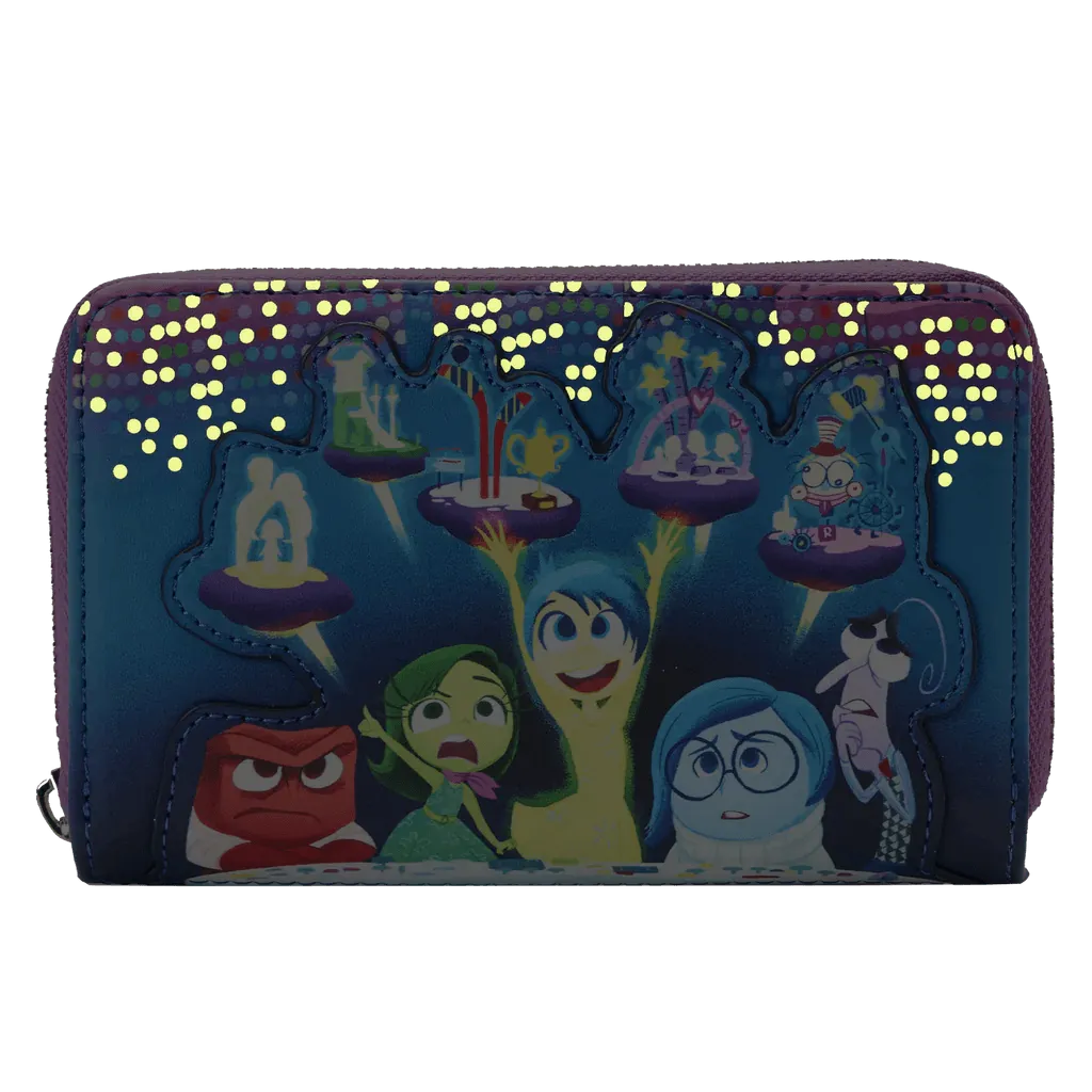 LOUWDWA2260 Inside Out - Control Panel Zip Purse - Loungefly - Titan Pop Culture