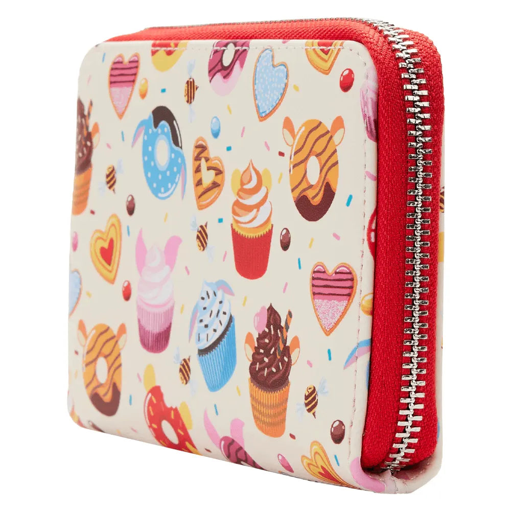 LOUWDWA2361 Winnie the Pooh - Sweets Zip Around Purse - Loungefly - Titan Pop Culture