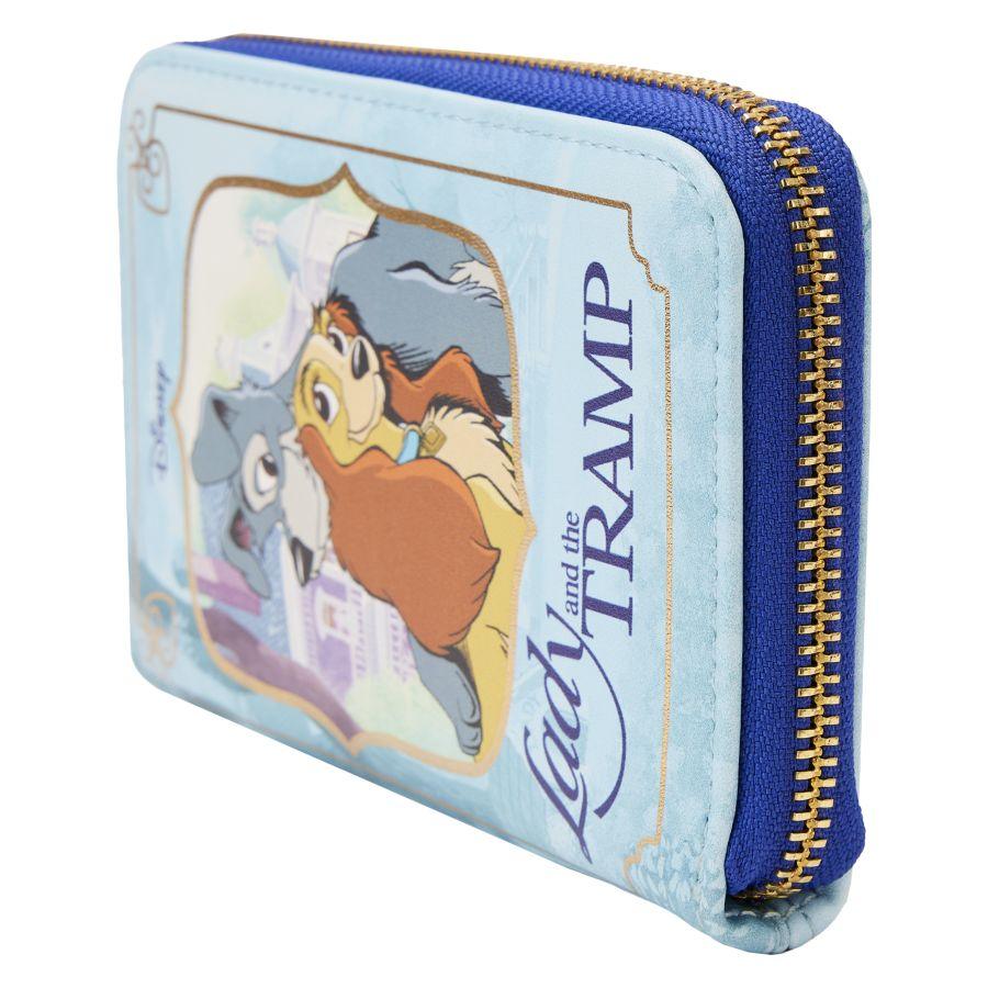 LOUWDWA2465 Lady and the Tramp - Book Zip Purse - Loungefly - Titan Pop Culture