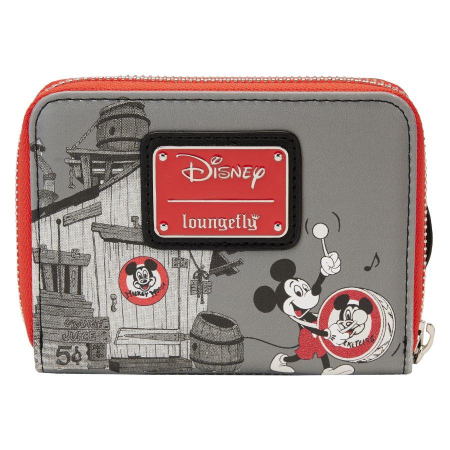 LOUWDWA2472 Disney 100th - Mickey Mouse Club Zip Around Purse - Loungefly - Titan Pop Culture