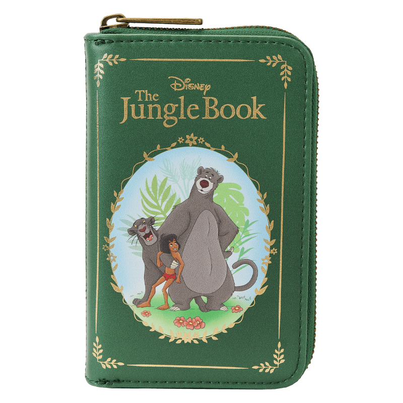 LOUWDWA2527 Jungle Book - Book Cover Zip Around Wallet - Loungefly - Titan Pop Culture