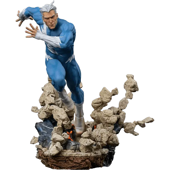  Marvel Comics - Quicksilver 1:10 Scale Statue - Iron Studios - Titan Pop Culture