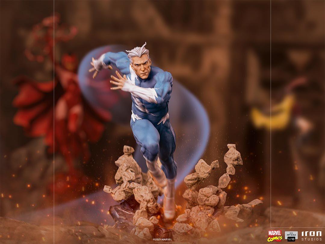  Marvel Comics - Quicksilver 1:10 Scale Statue - Iron Studios - Titan Pop Culture
