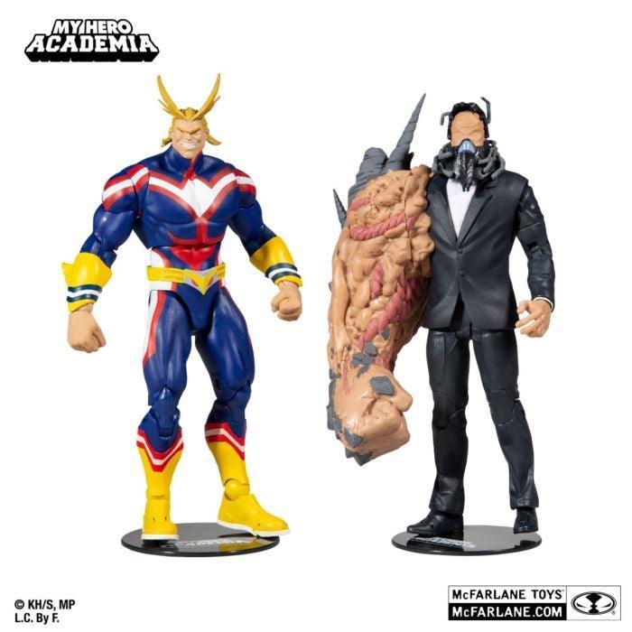 MCF10877 My Hero Academia - All Might vs All For One Action Figure 2-Pack - McFarlane Toys - Titan Pop Culture