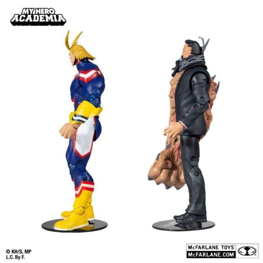 MCF10877 My Hero Academia - All Might vs All For One Action Figure 2-Pack - McFarlane Toys - Titan Pop Culture