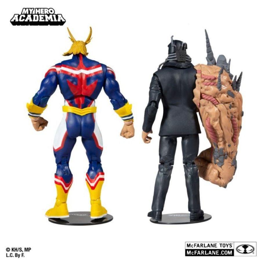 MCF10877 My Hero Academia - All Might vs All For One Action Figure 2-Pack - McFarlane Toys - Titan Pop Culture