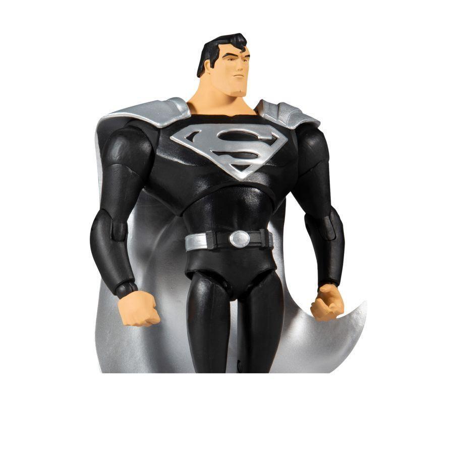 MCF15191 Superman: The Animated Series - Superman Black Suit 7" Action Figure - McFarlane Toys - Titan Pop Culture