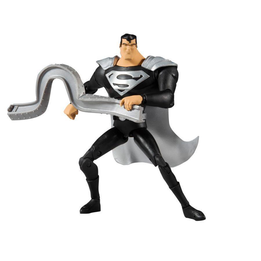 MCF15191 Superman: The Animated Series - Superman Black Suit 7" Action Figure - McFarlane Toys - Titan Pop Culture