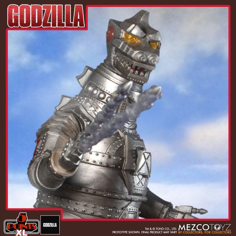 MEZ17093 Godzilla (1974) - Godzilla vs Mechagodzilla Box Set - Mezco Toyz - Titan Pop Culture