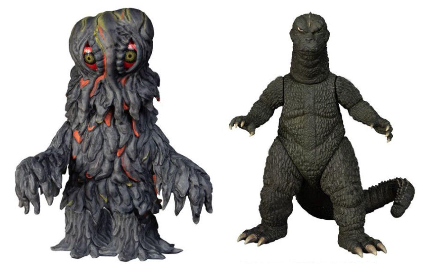 MEZ17094 Godzilla - Godzilla vs Heforah 5 Point Box Set - Mezco Toyz - Titan Pop Culture