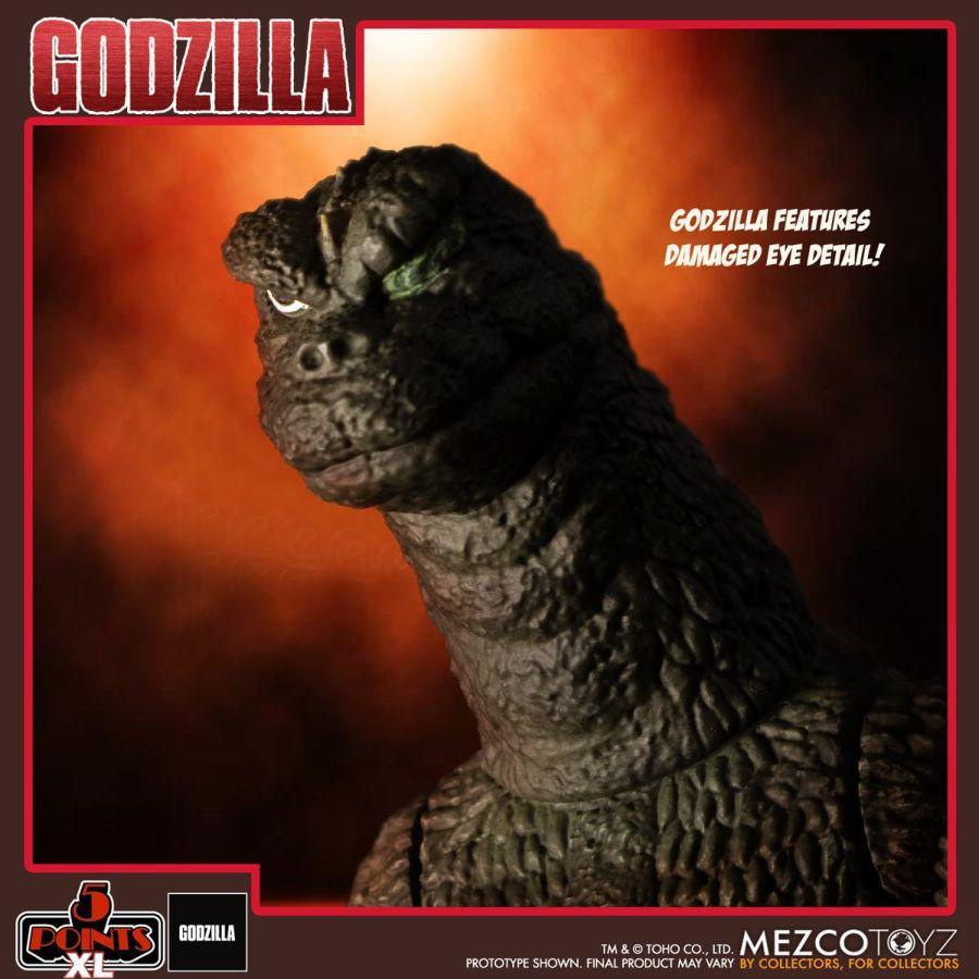 MEZ17094 Godzilla - Godzilla vs Heforah 5 Point Box Set - Mezco Toyz - Titan Pop Culture