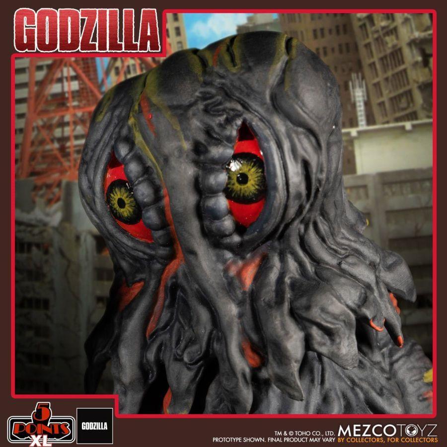 MEZ17094 Godzilla - Godzilla vs Heforah 5 Point Box Set - Mezco Toyz - Titan Pop Culture