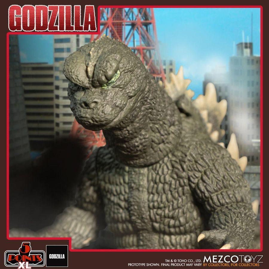 MEZ17094 Godzilla - Godzilla vs Heforah 5 Point Box Set - Mezco Toyz - Titan Pop Culture