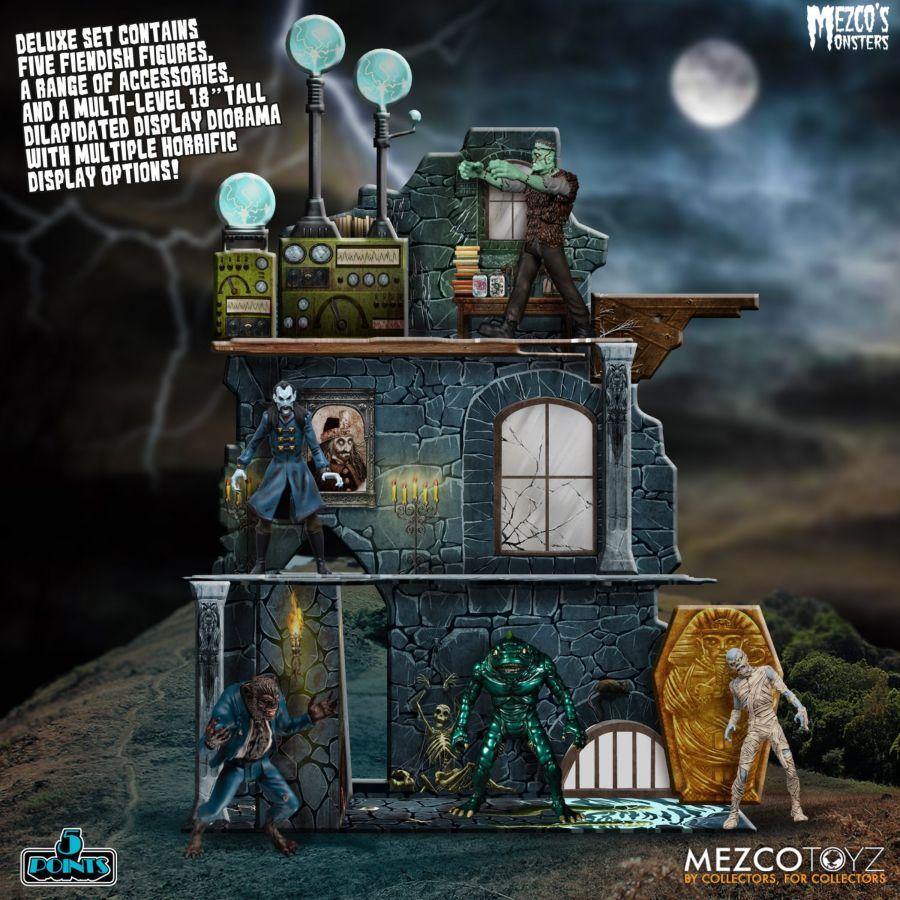 MEZ18023 Mezco's Monsters - Tower of Fear Box Set - Mezco Toyz - Titan Pop Culture