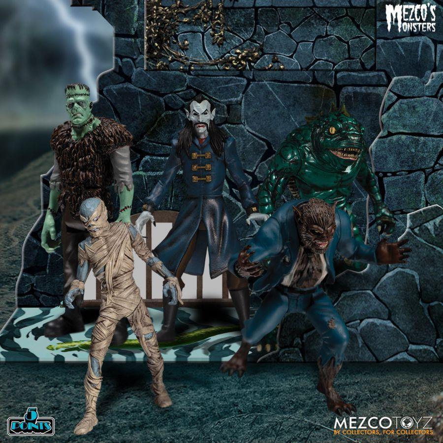 MEZ18023 Mezco's Monsters - Tower of Fear Box Set - Mezco Toyz - Titan Pop Culture