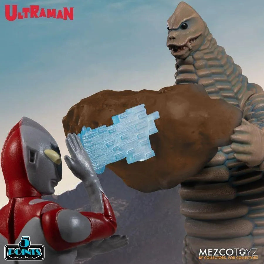 MEZ18055 Ultraman - Ultraman & Red King Boxed Set - Mezco Toyz - Titan Pop Culture