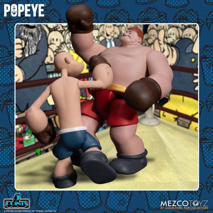 MEZ18095 Popeye - Popeye and Oxheart 5-Points Box Set - Mezco Toyz - Titan Pop Culture