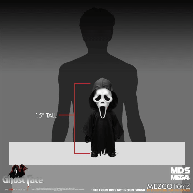 MEZ47009 Scream - Ghostface 15" Mega Scale Figure - Mezco Toyz - Titan Pop Culture