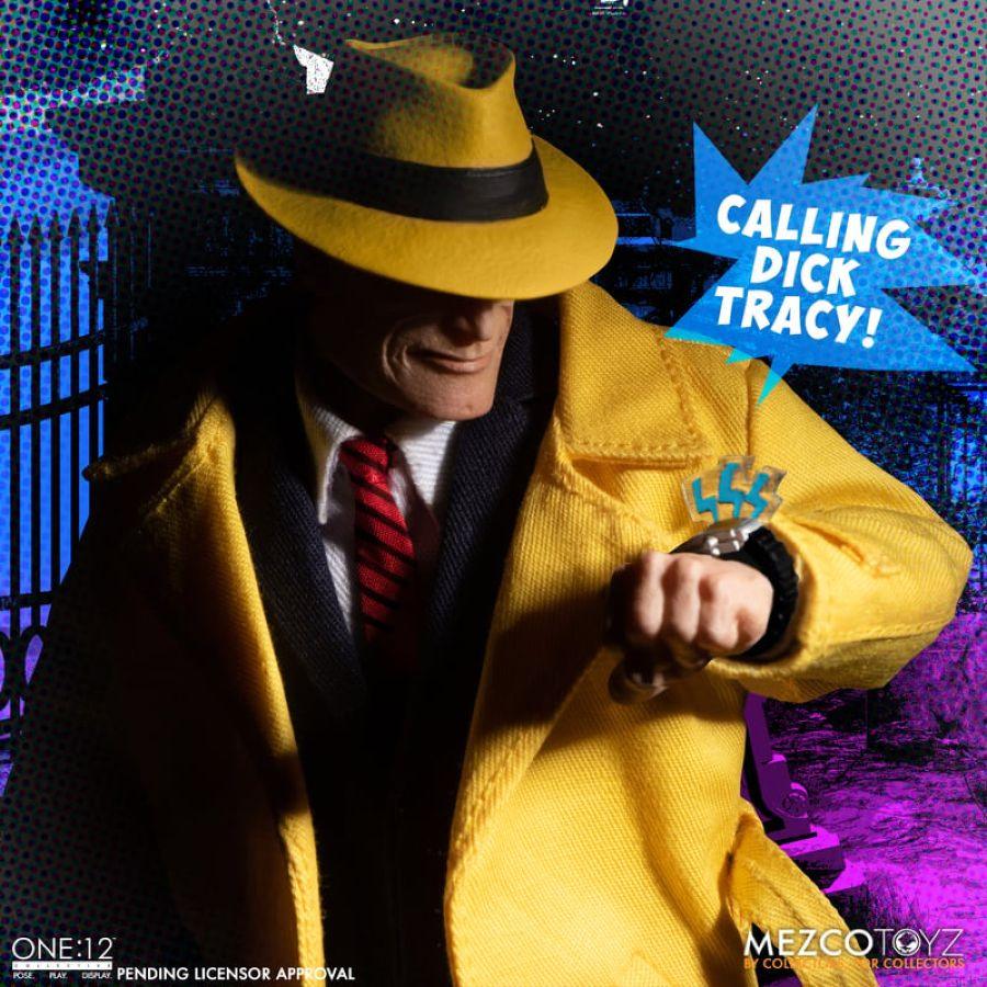 MEZ70052 Dick Tracy - Dick Vs Flattop ONE:12 Collective Box Set - Mezco Toyz - Titan Pop Culture