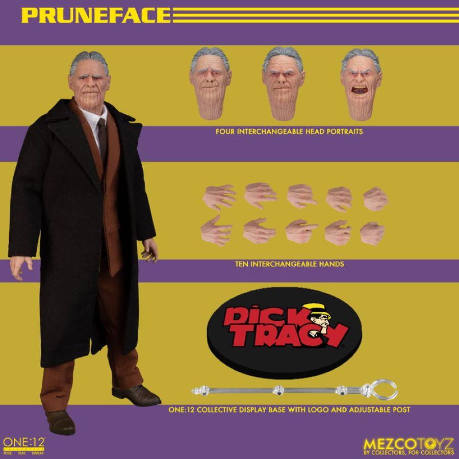 MEZ70055 Dick Tracy - Pruneface ONE:12 Collective Action Figure - Mezco Toyz - Titan Pop Culture