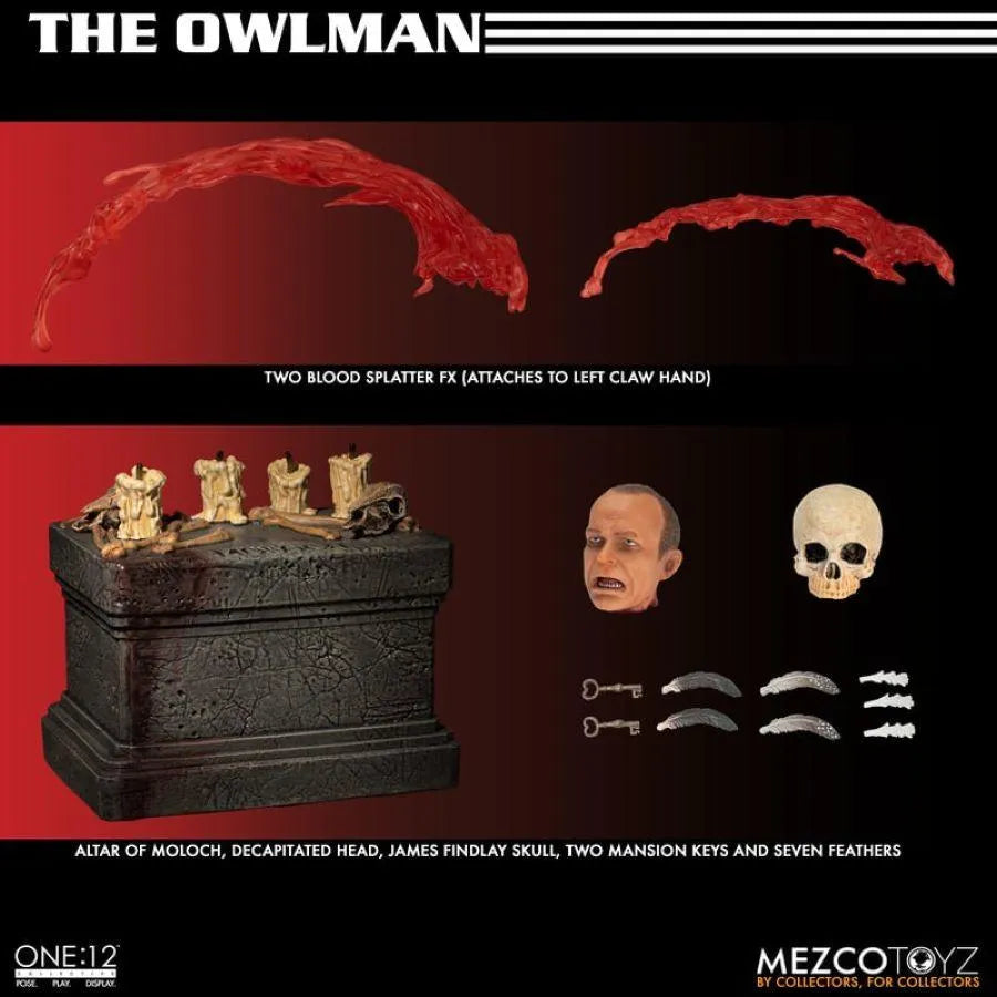 MEZ75500 Lord of Tears - The Owlman One:12 Collective Figure - Mezco Toyz - Titan Pop Culture