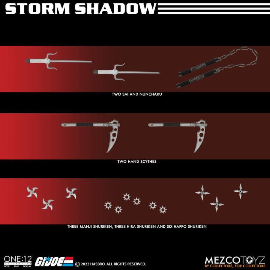 MEZ76199 G.I. Joe - Storm Shadow ONE:12 Collective Figure - Mezco Toyz - Titan Pop Culture
