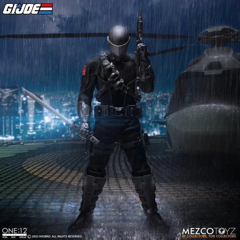 MEZ76391 G.I. Joe - Snake Eyes Dlx One:12 Collective Action Figure - Mezco Toyz - Titan Pop Culture