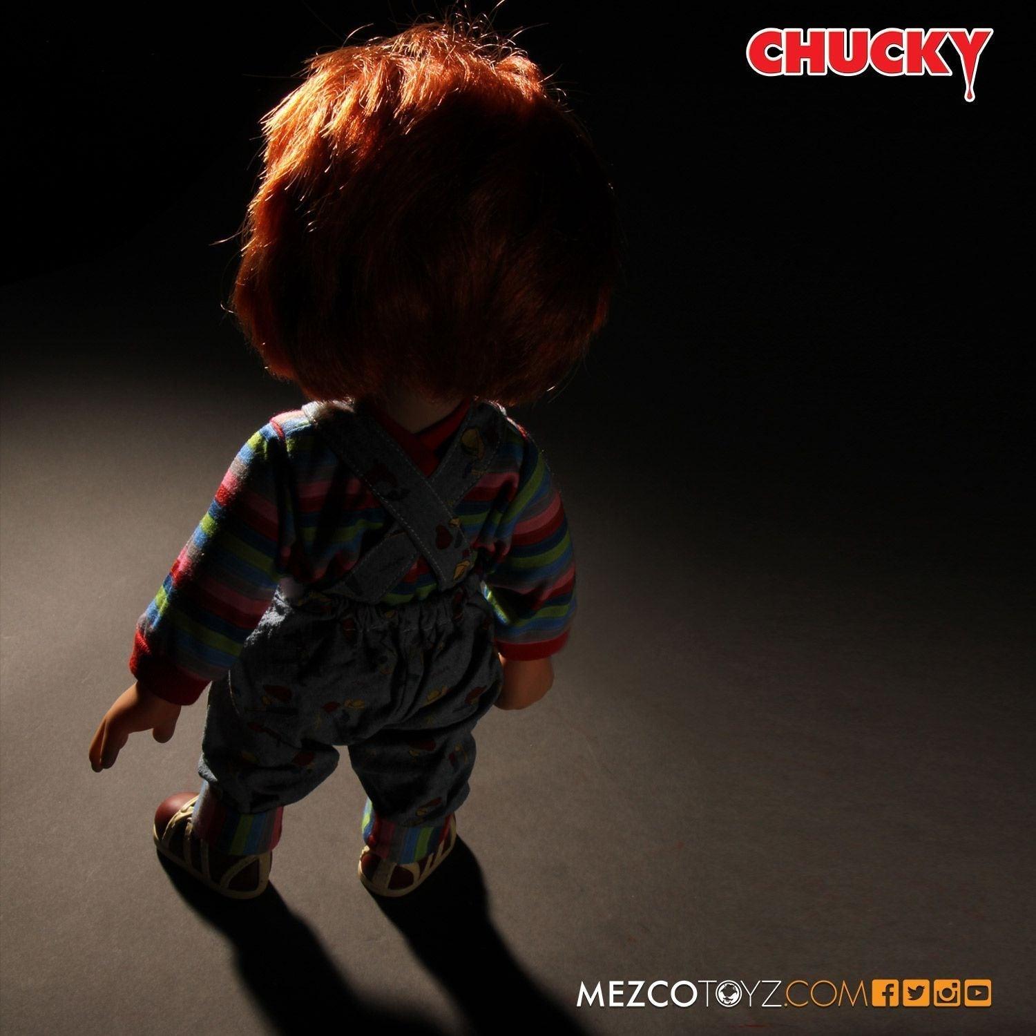 MEZ78002 Child's Play - Chucky 15" Good Guy Action Figure with Sound - Mezco Toyz - Titan Pop Culture