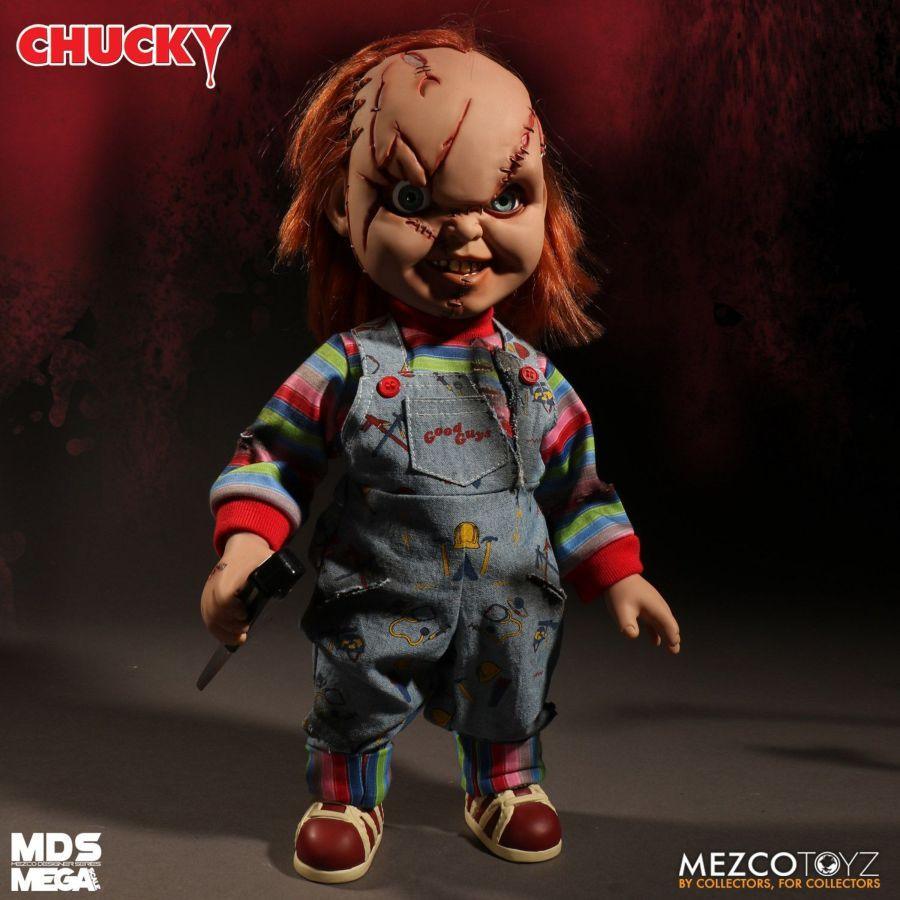 MEZ78003 Child's Play - Chucky 15" Talking Action Figure - Mezco Toyz - Titan Pop Culture