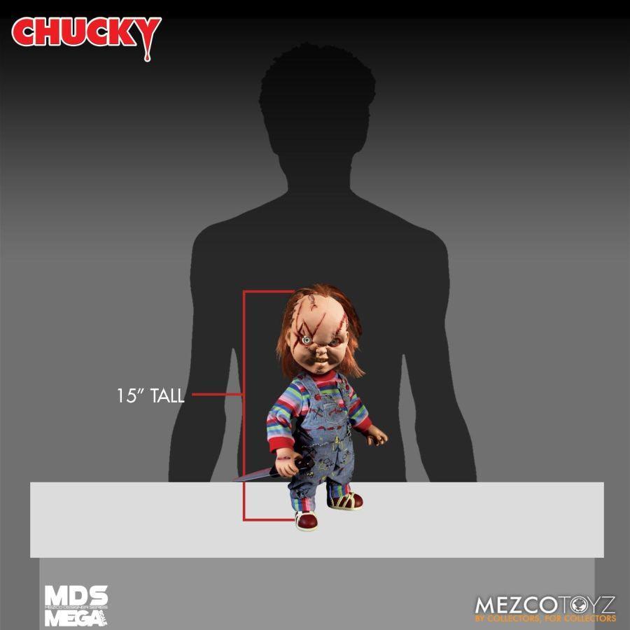 MEZ78003 Child's Play - Chucky 15" Talking Action Figure - Mezco Toyz - Titan Pop Culture