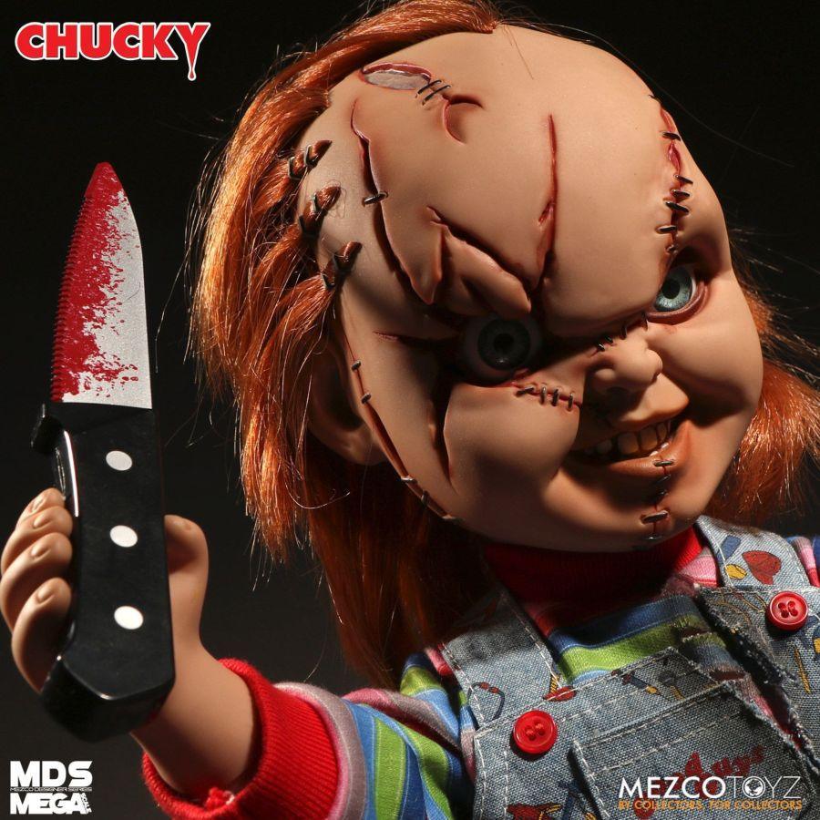 MEZ78003 Child's Play - Chucky 15" Talking Action Figure - Mezco Toyz - Titan Pop Culture