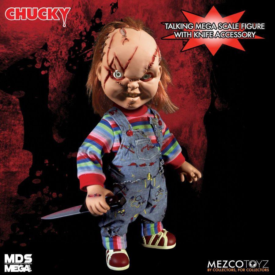 MEZ78003 Child's Play - Chucky 15" Talking Action Figure - Mezco Toyz - Titan Pop Culture