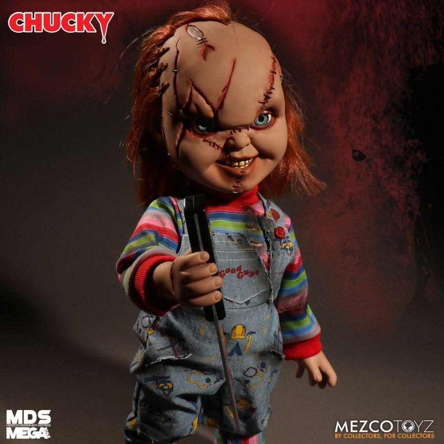 MEZ78003 Child's Play - Chucky 15" Talking Action Figure - Mezco Toyz - Titan Pop Culture