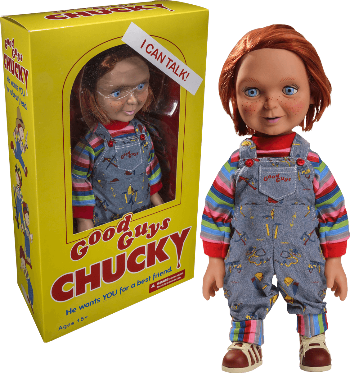 MEZ78004 Child's Play - Good Guys 15" Chucky Doll - Mezco Toyz - Titan Pop Culture