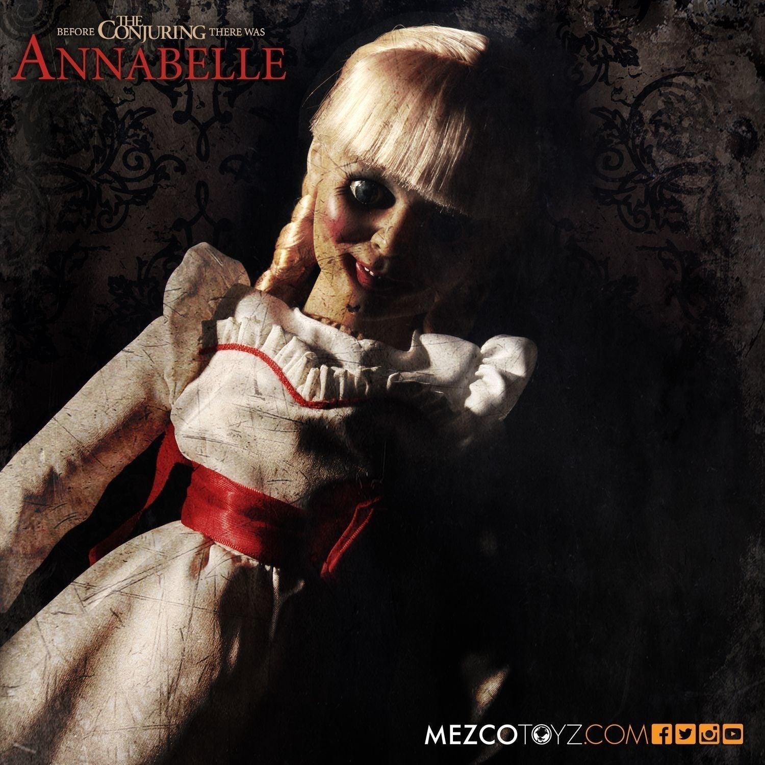 MEZ90500 The Conjuring - Annabelle Prop Replica Doll - Mezco Toyz - Titan Pop Culture