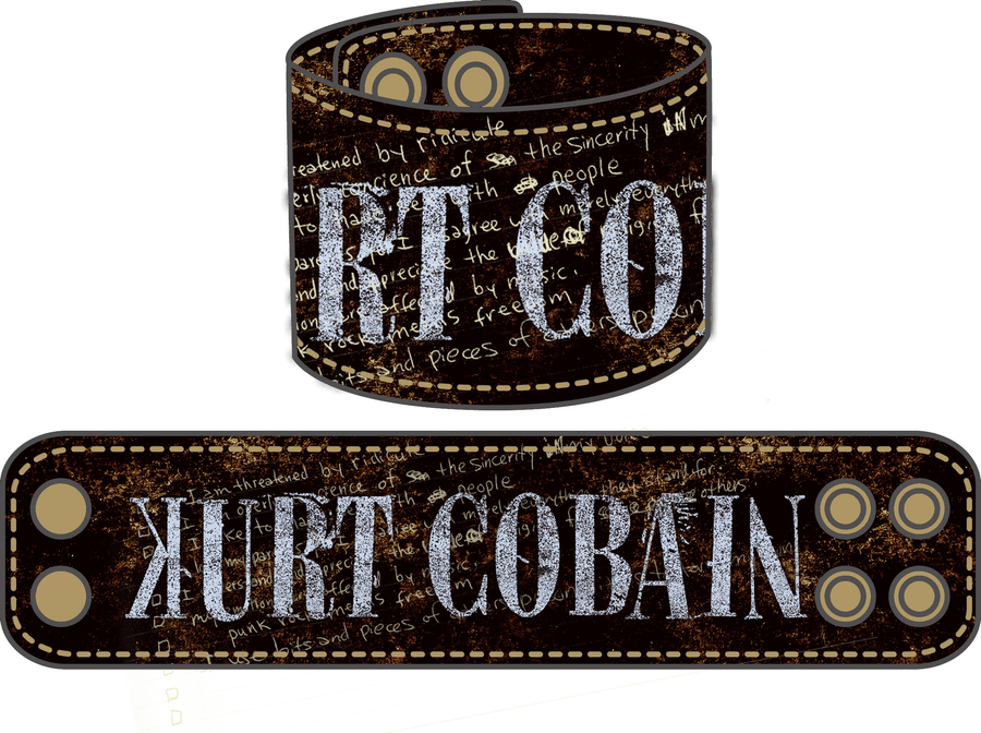 NEC43245 Kurt Cobain - Wristband - NECA - Titan Pop Culture