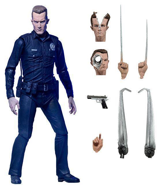 NEC51909 Terminator 2: Judgement Day - 7" Ultimate T-1000 Figure - NECA - Titan Pop Culture