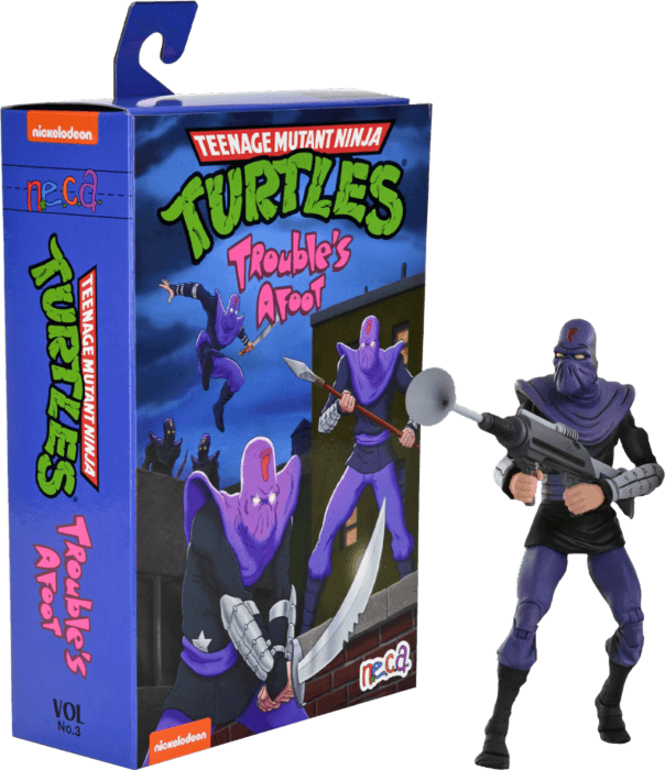 NEC54155 Teenage Mutant Ninja Turtles - Foot Soldier Deluxe 7" Action Figure - NECA - Titan Pop Culture