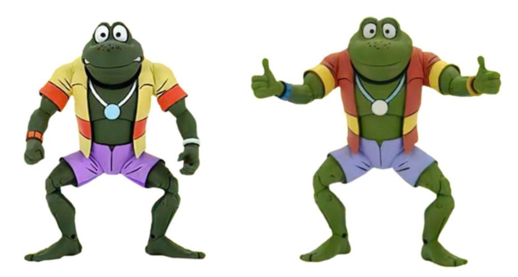 NEC54174 Teenage Mutant Ninja Turtles - Napoleon & Atilla Frog 7" Action Figure 2-Pack - NECA - Titan Pop Culture