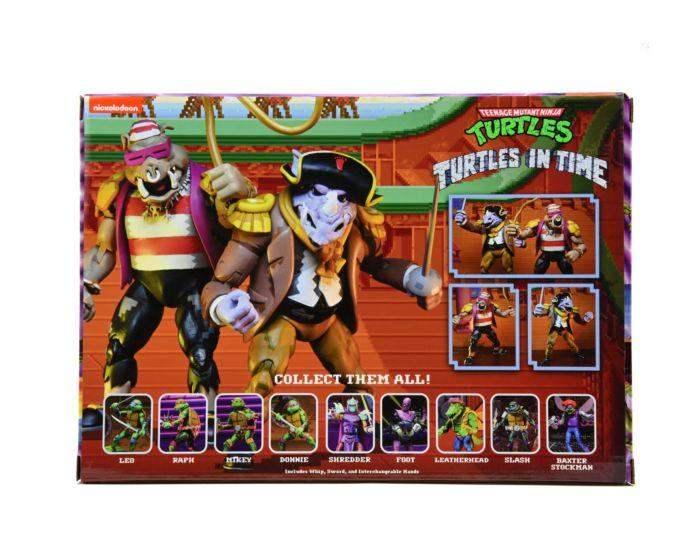 NEC54176 Teenage Mutant Ninja Turtles - Pirate Rocksteady & Bebop Action Figure 2-pack - NECA - Titan Pop Culture