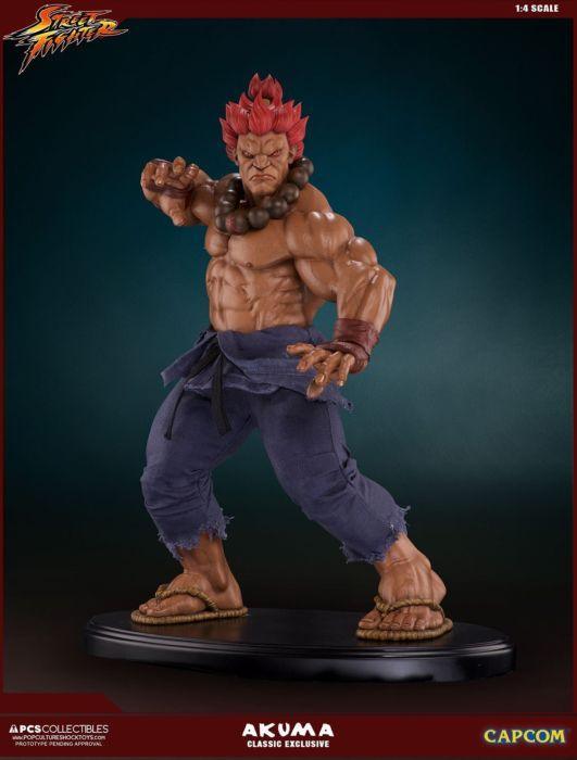 PCS Street Fighter Oni Akuma 1:4 Scale Figure Statue Pop Culture