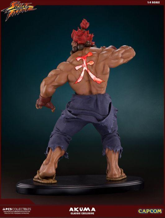 PCSAKUMA01 Street Fighter - Akuma 10th Anniversary 1:4 Scale Mixed Media Statue - Pop Culture Shock Collectables - Titan Pop Culture