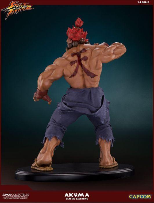 PCSAKUMA01 Street Fighter - Akuma 10th Anniversary 1:4 Scale Mixed Media Statue - Pop Culture Shock Collectables - Titan Pop Culture